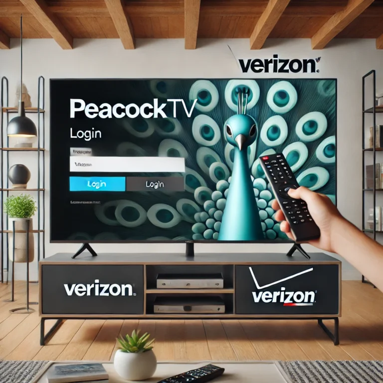 peacock tv provider verizon login​