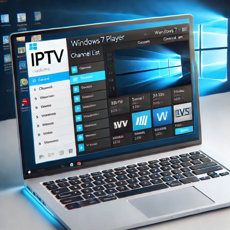 IPTV Player OTT options for Windows 7